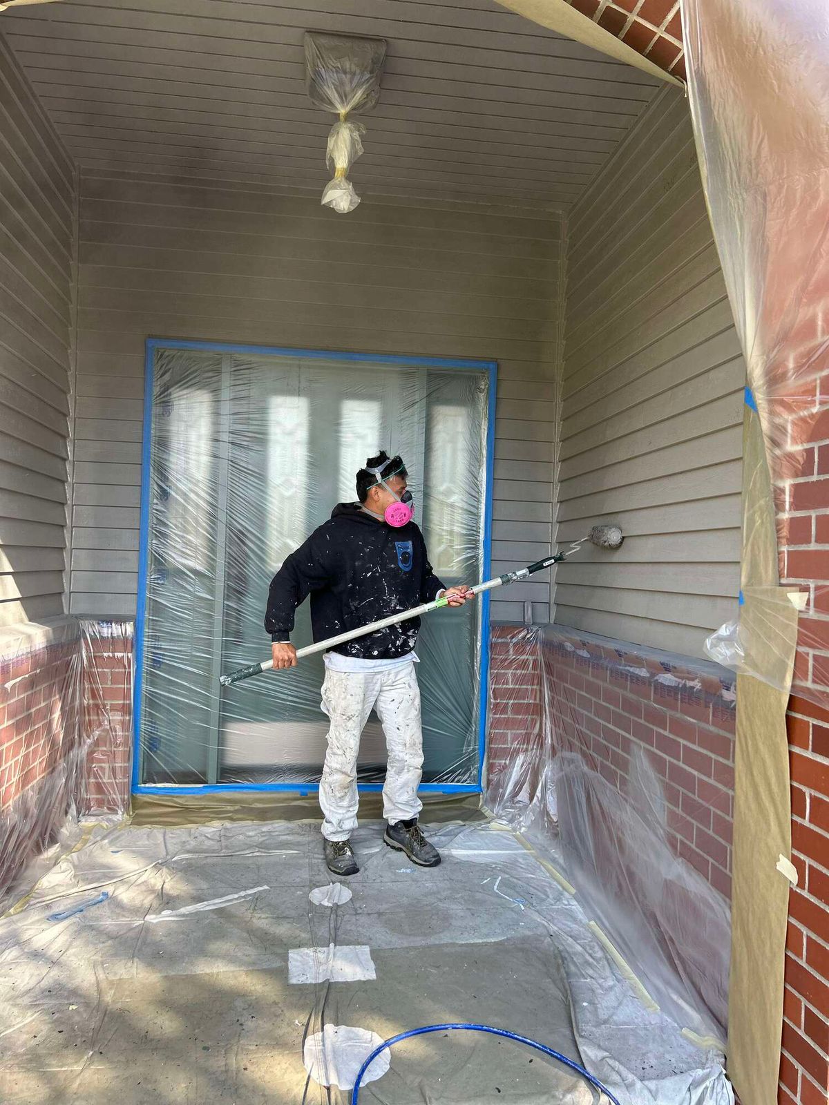 Exterior painting result