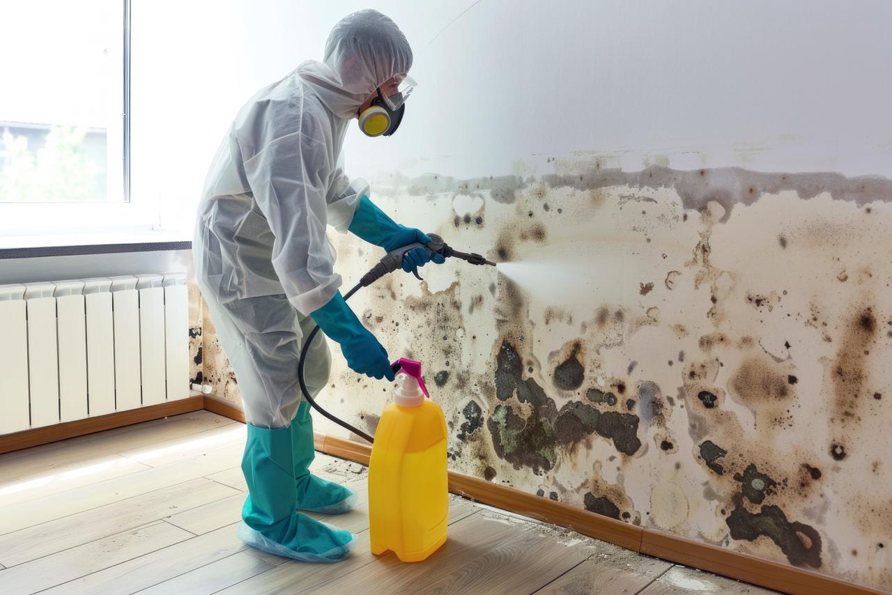 Mould removal result